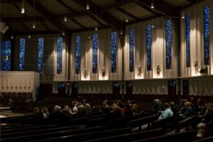 bride and groom venue at St Margaret Mary catholic church