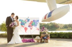 Travel Inspired Styled Wedding