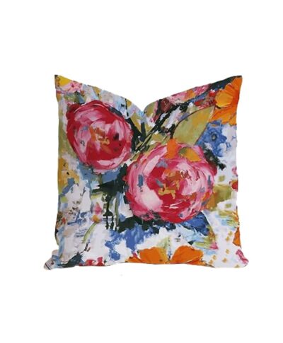 Camelia Pillow 18×18