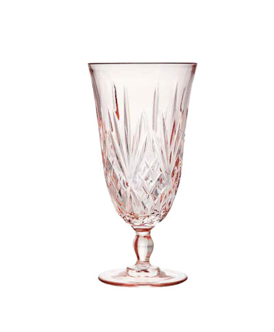 Grace Blush Water Goblet