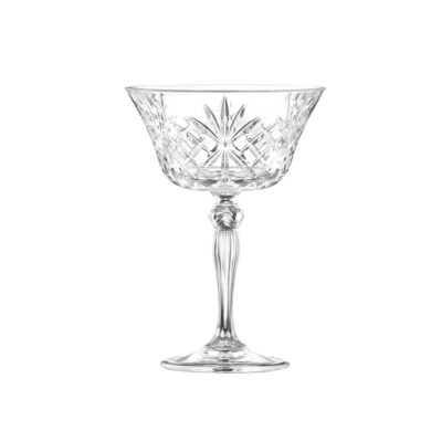 Grace Etched Champagne Coupe