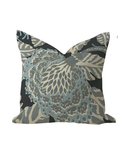 Wildflower Blue Pillow