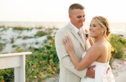 Sandy Wedding At The Carlouel Yacht Club