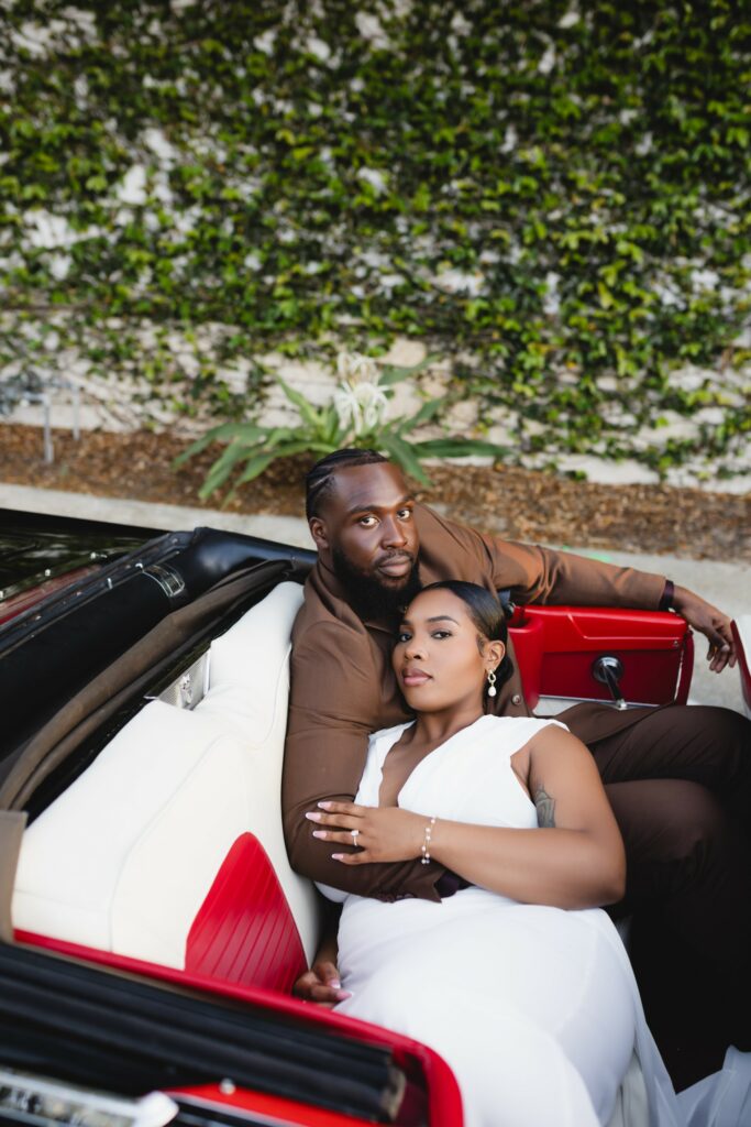 Ozelle and Michael July Monthly Wedding Winners. Orlando Wedding Rentals