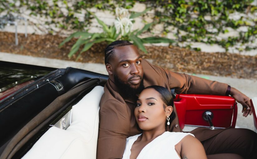 Ozelle and Michael July Monthly Wedding Winners. Orlando Wedding Rentals