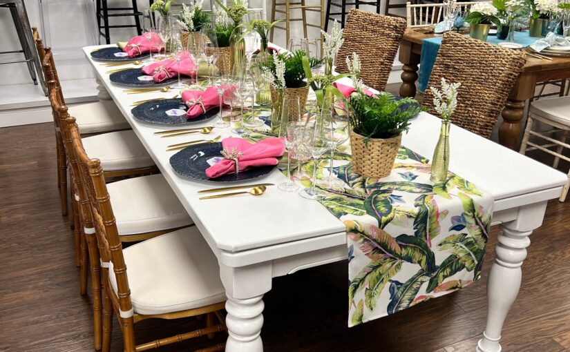 Showroom Inventory at A Chair Affair. Wedding Rentals Orlando. Building an Empire of Elegance: Key Decisions and the Enduring Values of A Chair Affair