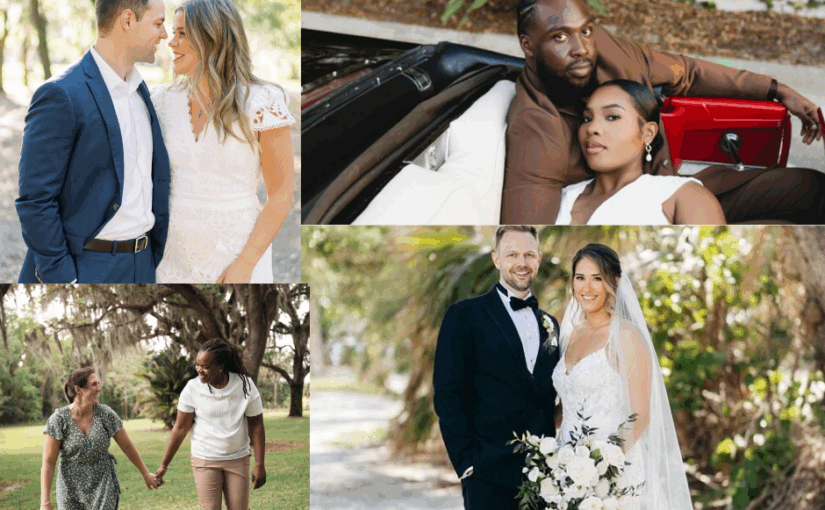 A collection of past monthly wedding winners from A Chair Affair. Orlando Wedding Rentals. Central Florida Wedding Rentals.