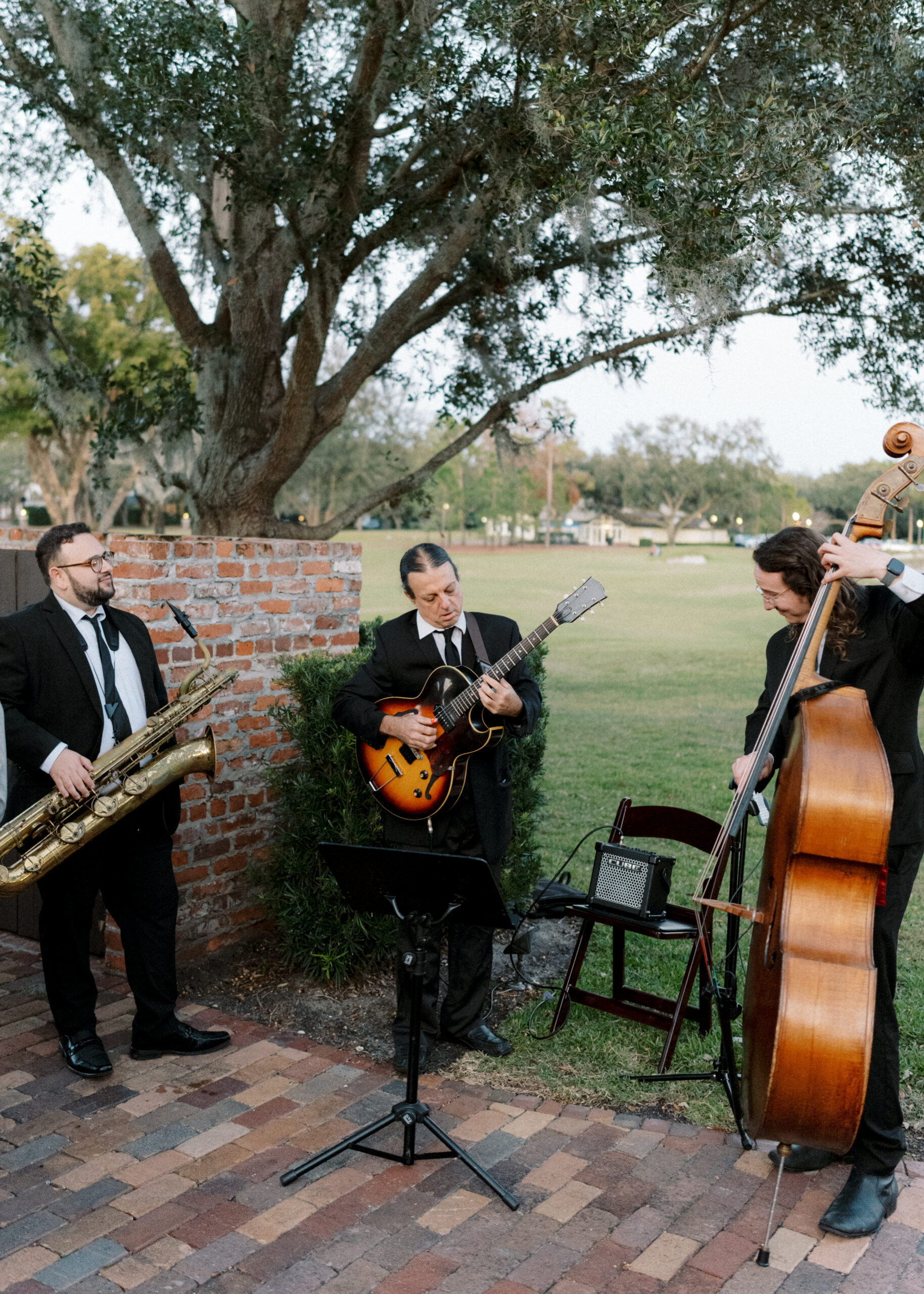 musicians at ceremony