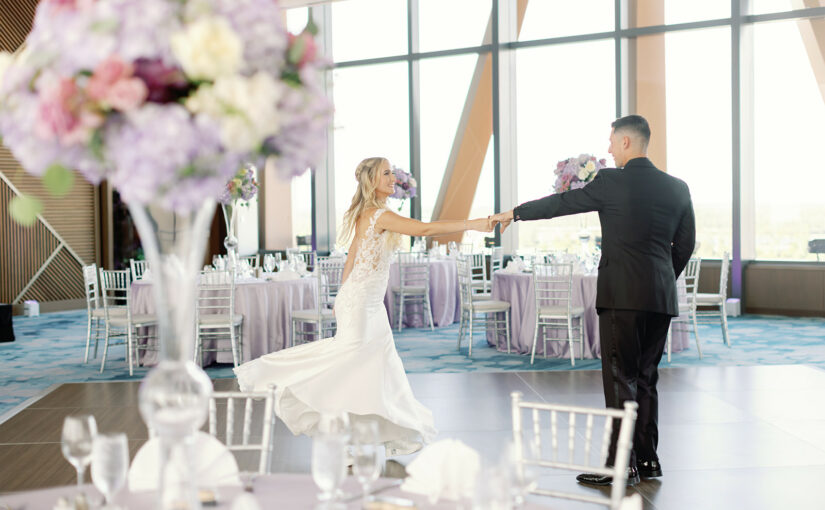 Private Dance before Reception at Swan Reserve. Wedding Trends 2026. Trending Moments. Orlando Wedding Trends