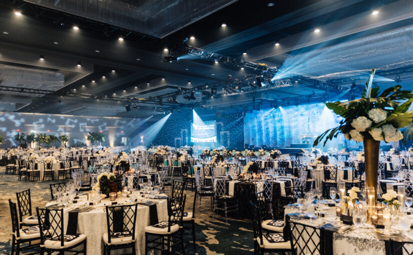 Room Overview at Kids Beating Cancer Event 2025. Orlando Event Rentals. Orlando Events. Chiavari Chair Rentals. Wysteria Chair Rentals.