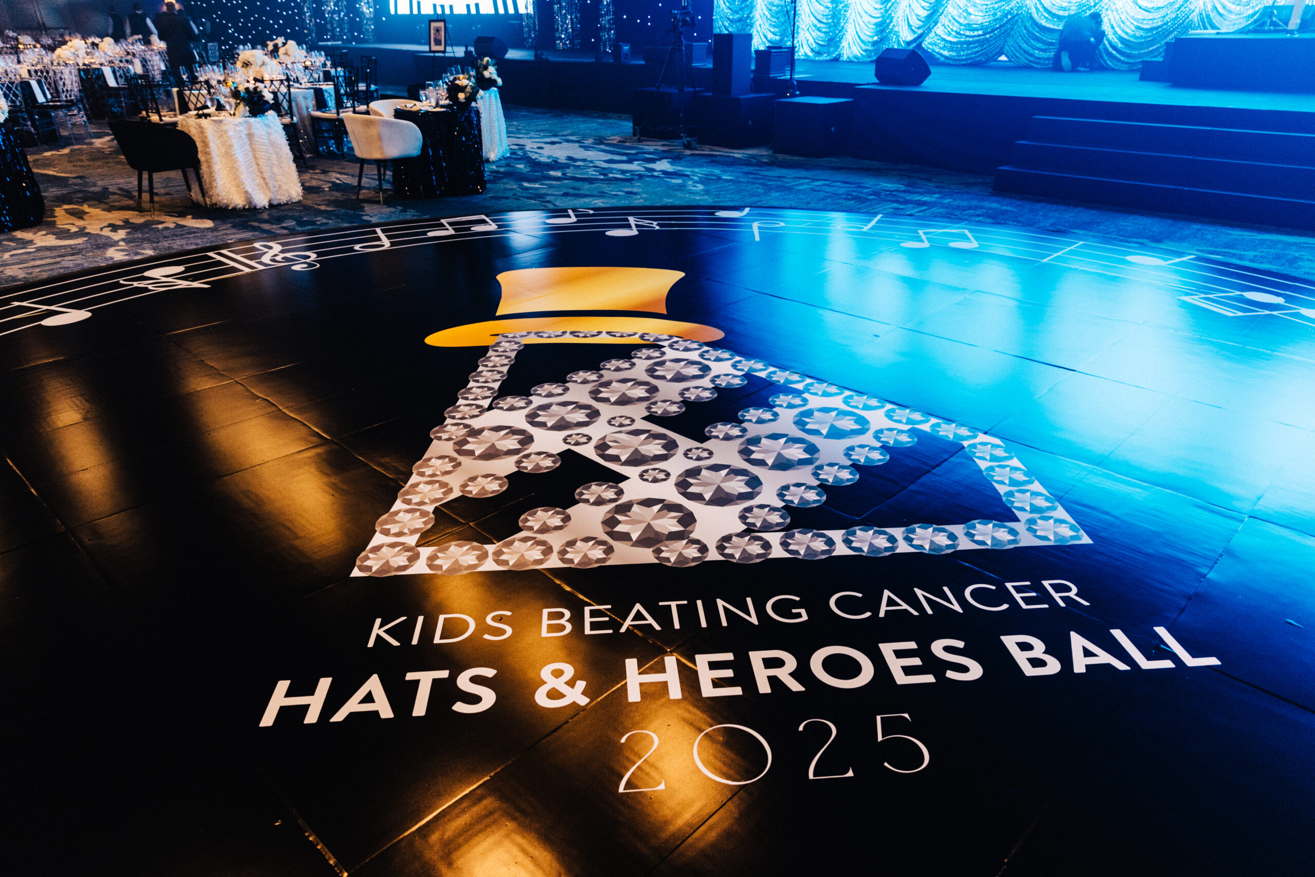 Dance Floor at Kids Beating Cancer 2025