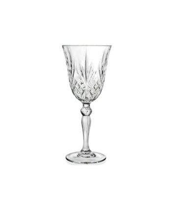 Grace Etched White Wine Glass