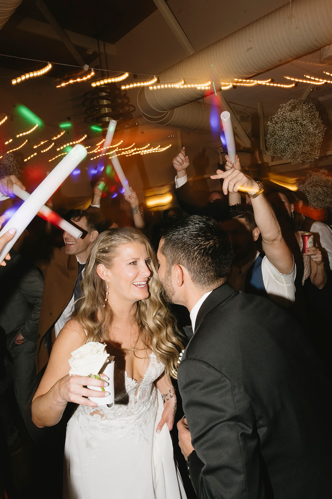 Bride and Groom on dance floor