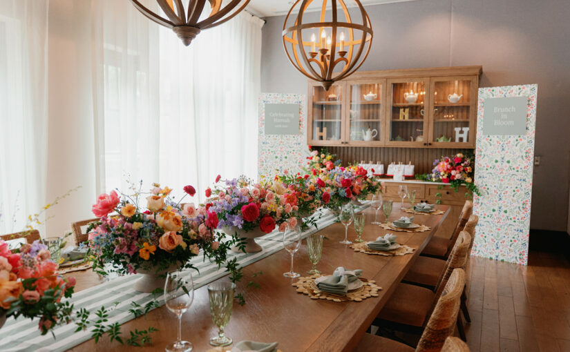 Table View with florals long. Grace Etched Water Goblets in Moss. Orlando Goblet Rentals. Orlando Flatware Rentals. Orlando Wedding Rentals. Orlando Bridal Showers. Central Florida Rentals. Central Florida Bridal Showers. The Alfond Inn. Millie's Swedish Candy Company.