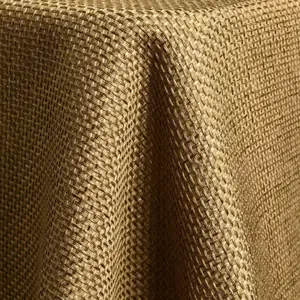 Olive jute linen