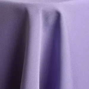 Amethyst polyester linen