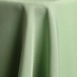 Celadon polyester linen