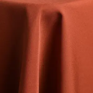 Copper polyester linen