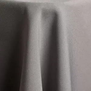 Gray polyester linen