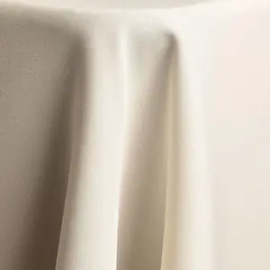 Ivory polyester linen