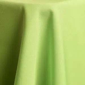 Lime polyester linen