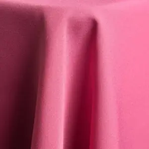 Magenta polyester linen