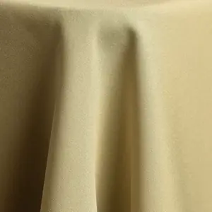 Olive polyester linen