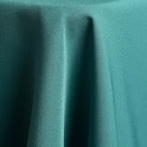 Regal Teal polyester linen