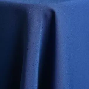 Royal Blue polyester linen