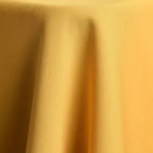 Turmeric polyester linen