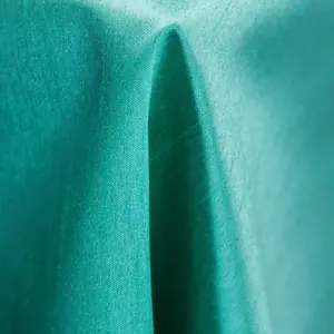 Aqua shantung linen