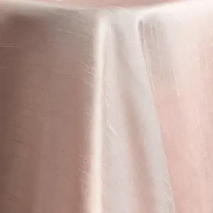 Blush shantung linen