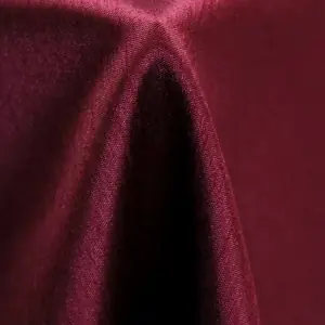 Burgundy shantung linen