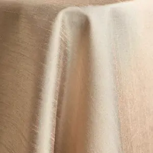 Champagne shantung linen