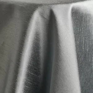 French Blue shantung linen