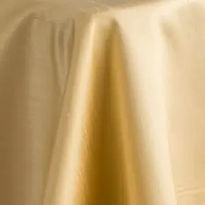 Gold shantung linen
