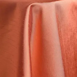 Papaya shantung linen