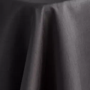 Pewter shantung linen